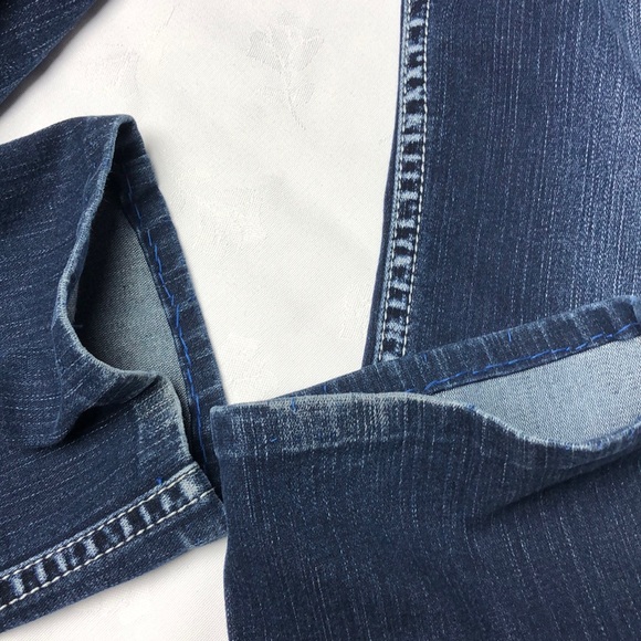 Silver Jeans • Slim Boot Tuesday Flap Jeans Sz 27 - Picture 12 of 12